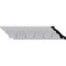 Ekena Millwork 3 1/8"H x 3 1/2"P x 4 3/4"F x 94 1/2"L Legacy Acanthus Leaf Crown Moulding MLD03X03X04LE - alternate 1